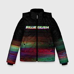 Зимняя куртка для мальчика BILLIE EILISH: Black Glitch