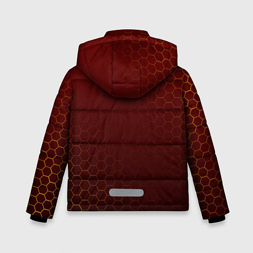 Зимняя куртка для мальчика ХАБИБ НУРМАГОМЕДОВ / 3D-Черный – фото 2
