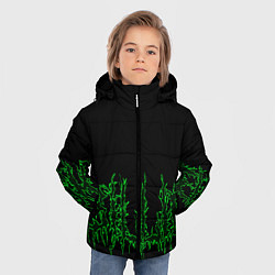 Куртка зимняя для мальчика Billie Eilish, цвет: 3D-черный — фото 2