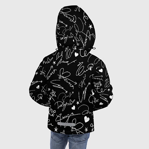 Зимняя куртка для мальчика TWICE АВТОГРАФЫ / 3D-Светло-серый – фото 4