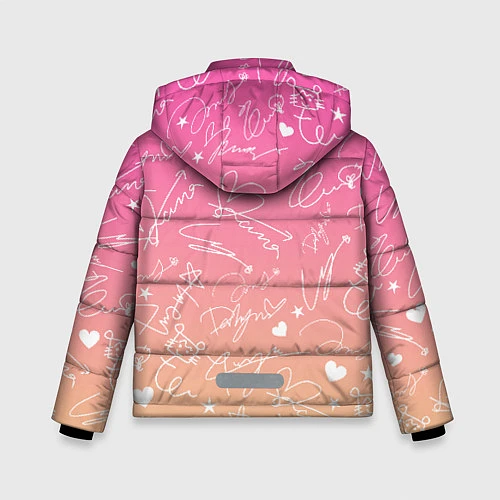 Зимняя куртка для мальчика TWICE АВТОГРАФЫ / 3D-Черный – фото 2