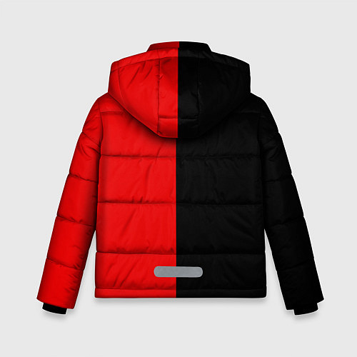 Зимняя куртка для мальчика АлисА / 3D-Черный – фото 2