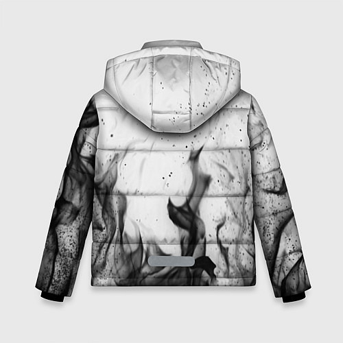 Зимняя куртка для мальчика LINDEMANN: Black Fire / 3D-Красный – фото 2
