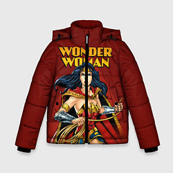 Зимняя куртка для мальчика Wonder Woman