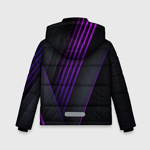 Зимняя куртка для мальчика Mass Effect N7 / 3D-Черный – фото 2