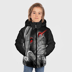 Куртка зимняя для мальчика UNDERTALE, цвет: 3D-черный — фото 2
