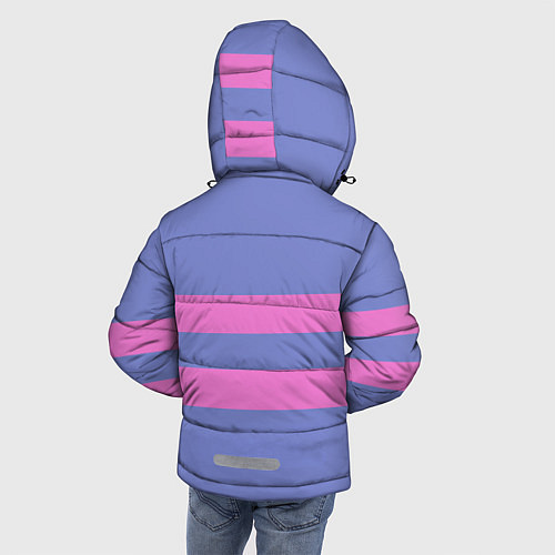 Зимняя куртка для мальчика UNDERTALE FRISK / 3D-Красный – фото 4