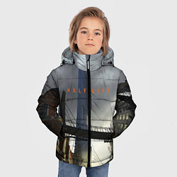 Куртка зимняя для мальчика HALF LIFE, цвет: 3D-черный — фото 2