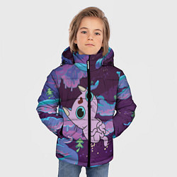 Куртка зимняя для мальчика Kitten and Charlie, цвет: 3D-светло-серый — фото 2