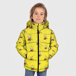 Куртка зимняя для мальчика Earl of Lemongrab, цвет: 3D-красный — фото 2