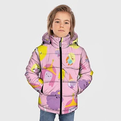 Куртка зимняя для мальчика Время Приключений, цвет: 3D-светло-серый — фото 2
