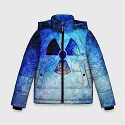Куртка зимняя для мальчика STALKER ZONE, цвет: 3D-светло-серый
