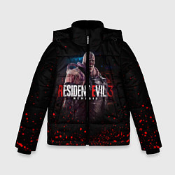 Куртка зимняя для мальчика RESIDENT EVIL 3, цвет: 3D-черный