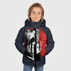 Куртка зимняя для мальчика Принцесса Мононоке, цвет: 3D-светло-серый — фото 2