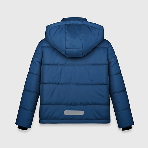 Зимняя куртка для мальчика 19-4052 Classic Blue / 3D-Черный – фото 2