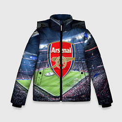 Куртка зимняя для мальчика FC Arsenal, цвет: 3D-светло-серый