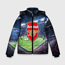 Куртка зимняя для мальчика FC Arsenal, цвет: 3D-красный