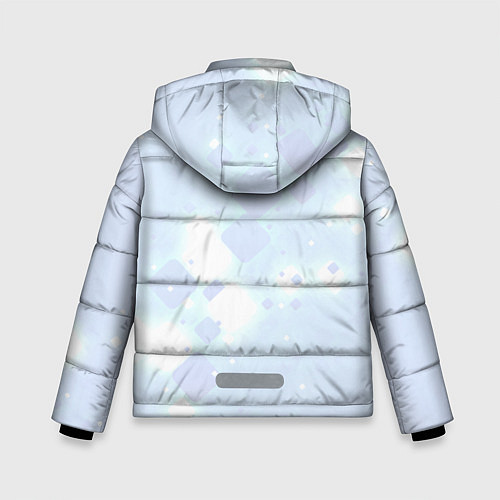 Зимняя куртка для мальчика Кубик Рубика / 3D-Черный – фото 2