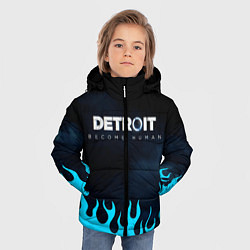 Куртка зимняя для мальчика DETROIT: BECOME HUMAN, цвет: 3D-черный — фото 2