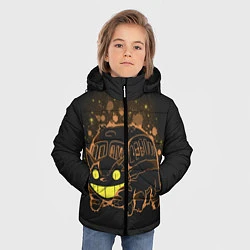 Куртка зимняя для мальчика My Neighbor Totoro, цвет: 3D-черный — фото 2