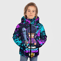 Куртка зимняя для мальчика BRAWL STARS BIBI, цвет: 3D-красный — фото 2