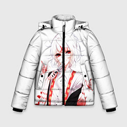 Куртка зимняя для мальчика Сузуя Джузо, цвет: 3D-черный