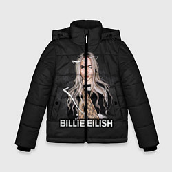 Куртка зимняя для мальчика BILLIE EILISH, цвет: 3D-светло-серый