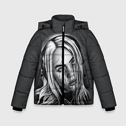 Куртка зимняя для мальчика BILLIE EILISH, цвет: 3D-черный