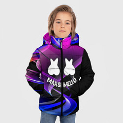Куртка зимняя для мальчика МАРШМЕЛЛОУ, цвет: 3D-черный — фото 2