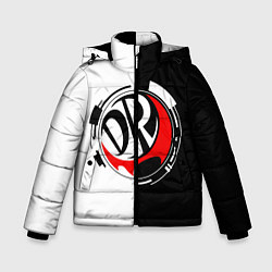 Куртка зимняя для мальчика MONOKUMA DANGANRONPA, цвет: 3D-черный