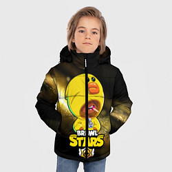 Куртка зимняя для мальчика Brawl Stars SALLY LEON, цвет: 3D-черный — фото 2