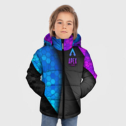 Куртка зимняя для мальчика Apex Legends, цвет: 3D-светло-серый — фото 2