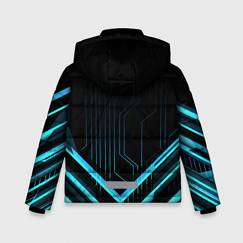 Зимняя куртка для мальчика Apex Legends / 3D-Черный – фото 2