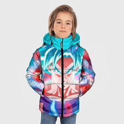 Куртка зимняя для мальчика Гоку, цвет: 3D-красный — фото 2