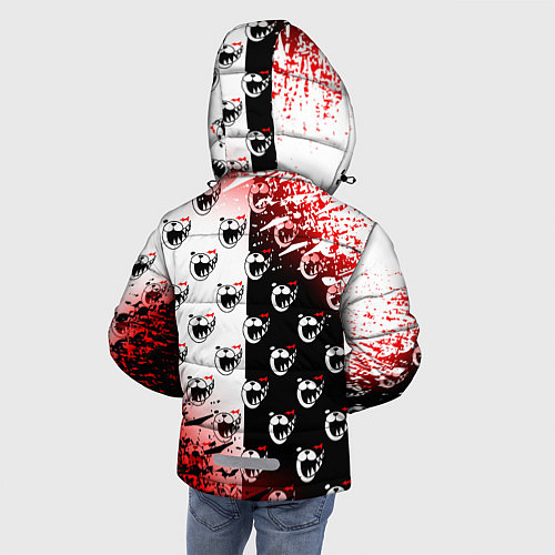 Зимняя куртка для мальчика MONOKUMA / 3D-Красный – фото 4