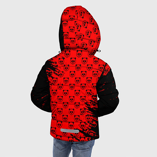 Зимняя куртка для мальчика MONOKUMA / 3D-Красный – фото 4