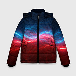 Куртка зимняя для мальчика Огонь и лёд, цвет: 3D-красный