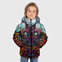 Куртка зимняя для мальчика Terraria, цвет: 3D-красный — фото 2