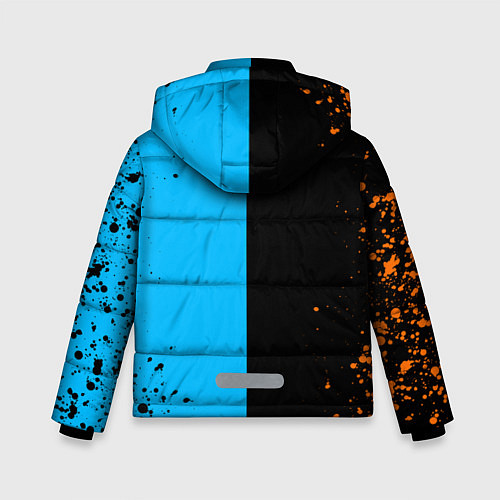 Зимняя куртка для мальчика Portal / 3D-Черный – фото 2