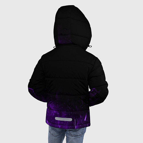 Зимняя куртка для мальчика Brawl Stars BEA / 3D-Светло-серый – фото 4