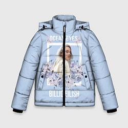 Куртка зимняя для мальчика Billie Eilish, цвет: 3D-черный