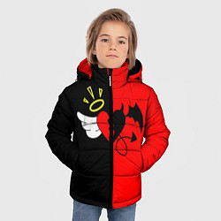 Куртка зимняя для мальчика ЕГОР КРИД, цвет: 3D-светло-серый — фото 2