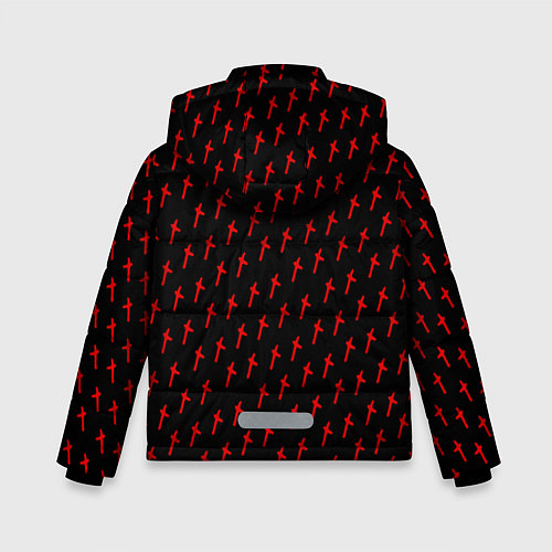 Зимняя куртка для мальчика LiL PEEP / 3D-Черный – фото 2