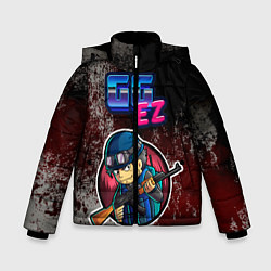 Куртка зимняя для мальчика GGEZ, цвет: 3D-черный