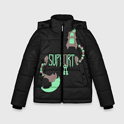 Куртка зимняя для мальчика Support, цвет: 3D-светло-серый