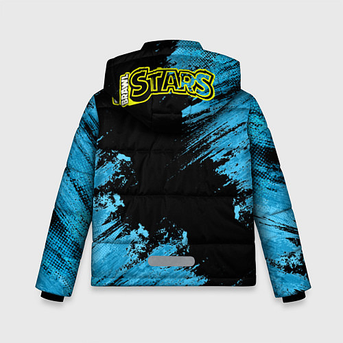 Зимняя куртка для мальчика Brawl Stars shark / 3D-Черный – фото 2