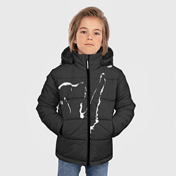 Куртка зимняя для мальчика Лунопёс, цвет: 3D-светло-серый — фото 2