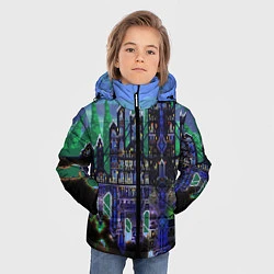 Куртка зимняя для мальчика TERRARIA, цвет: 3D-черный — фото 2