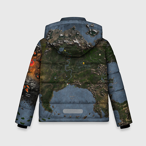 Зимняя куртка для мальчика ГЕРОИ 3 / 3D-Черный – фото 2