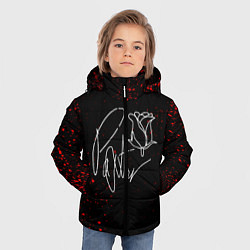 Куртка зимняя для мальчика Payton Moormeier: Black Style, цвет: 3D-светло-серый — фото 2